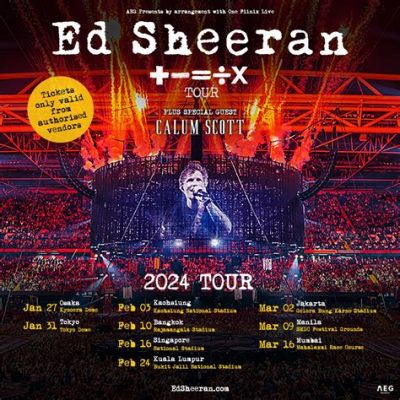 Ed Sheeran 2024 'Subtract Tour: Asia Edition' – The Return of a Pop Prince!